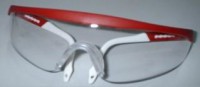 紅邊透明眼鏡 (型號: HM-222)