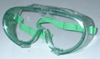 透明眼罩-綠邊 (型號: HM-201-G)